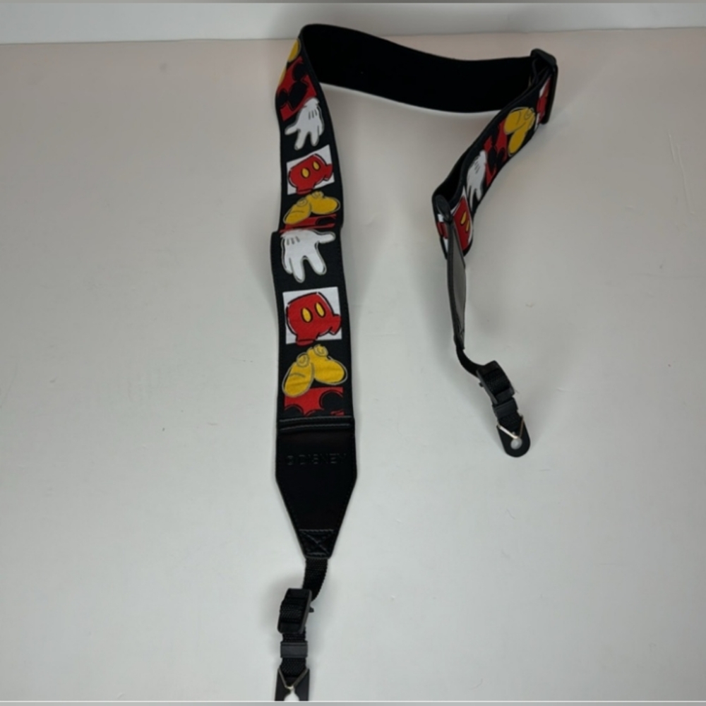 Disney Mickey Mouse body parts shoulder camera strap